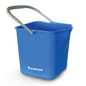 Buckets Mini Mop with Handle 1.05 gal Blue