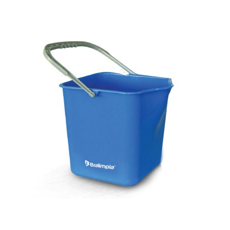 Buckets Mini Mop with Handle 1.05 gal Blue
